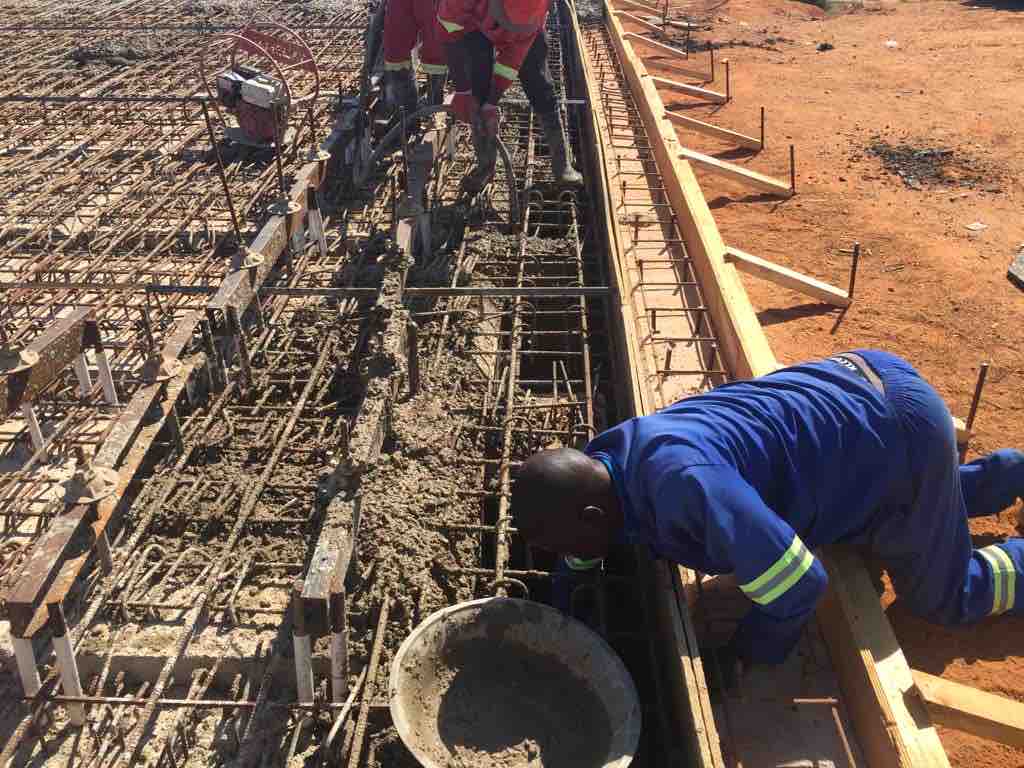 Building construction project
